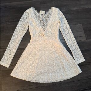 Free people Petra Lace mini Dress size Small